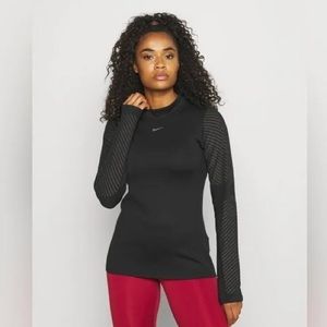NIKE Pro Therma-FIT ADV Long-Sleeve Top - Women’s 3X, Black
